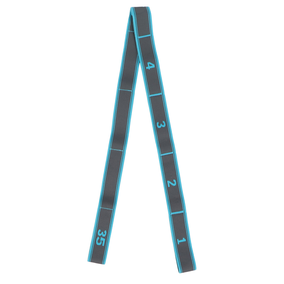 Multi-Loop Yoga Stretch Band Blue Grey