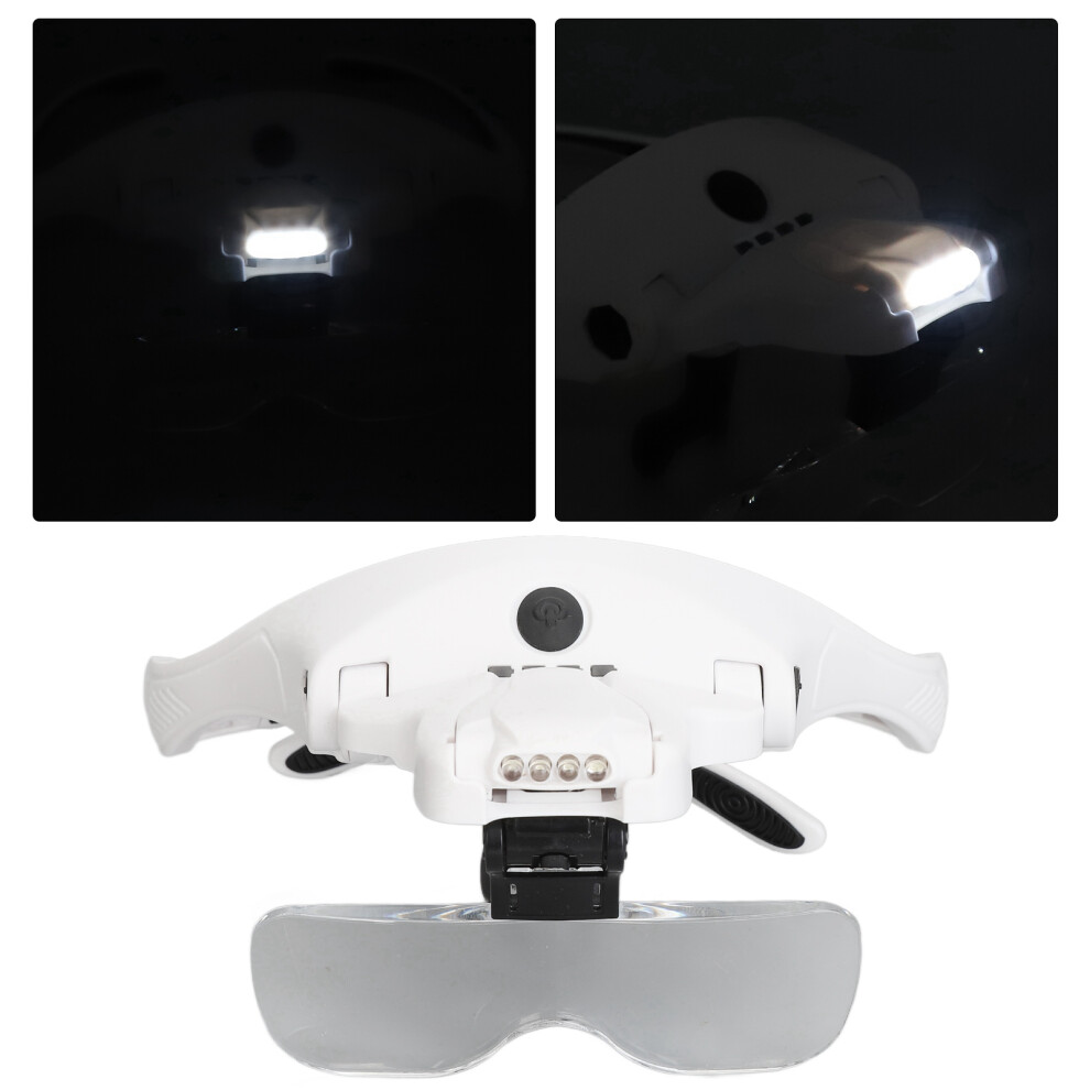 HD Rechargeable Headband Magnifying Glass