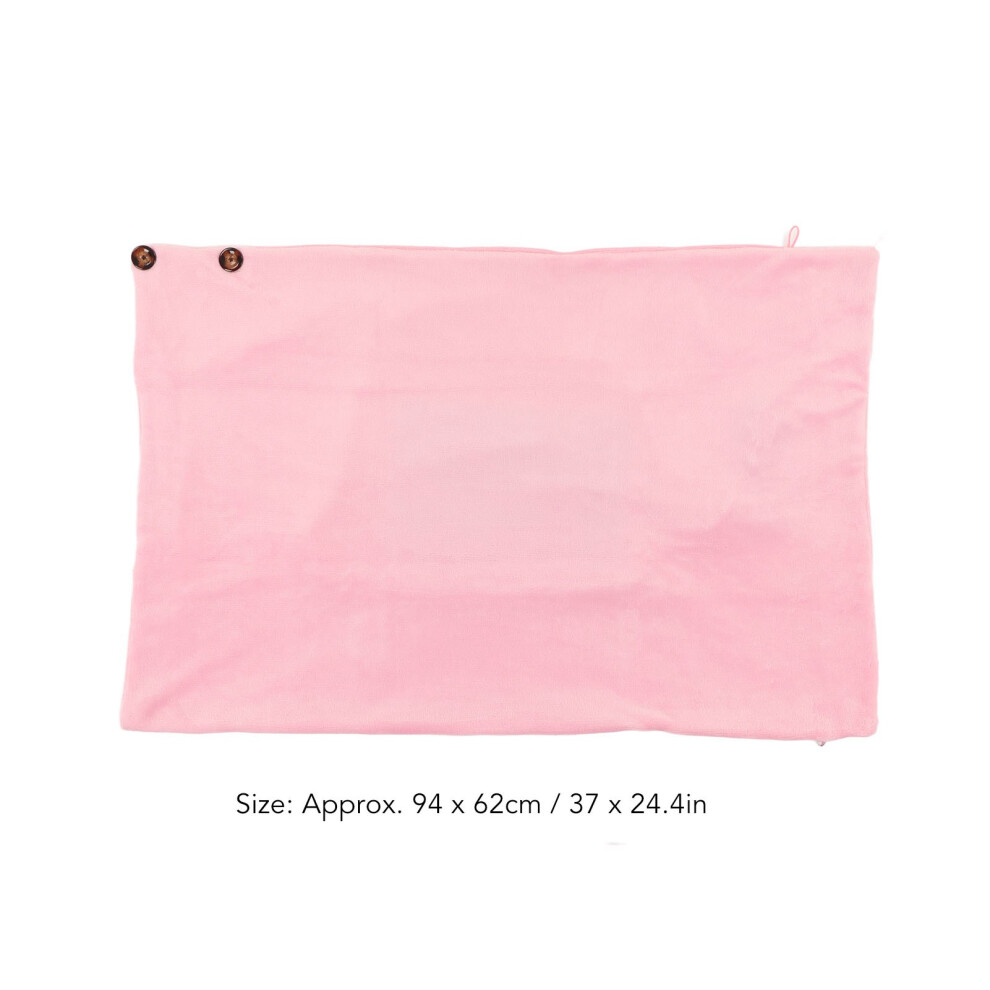 USB Heated Shawl Soft Lint Pink