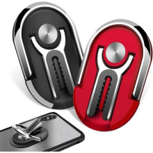2-Piece Car Phone Holder, 360 Rotating Multifunctional Phone Ring Holder, Can Be Used