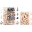 Shell Beads - AMOUNE - 140 Pcs - Multi-Style - Decoration - Jewelry Making 1