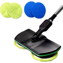 Professional Mop, Waxing and Polishing Mop, Cordless Electric Mop for Parquet Floors - EU Plug