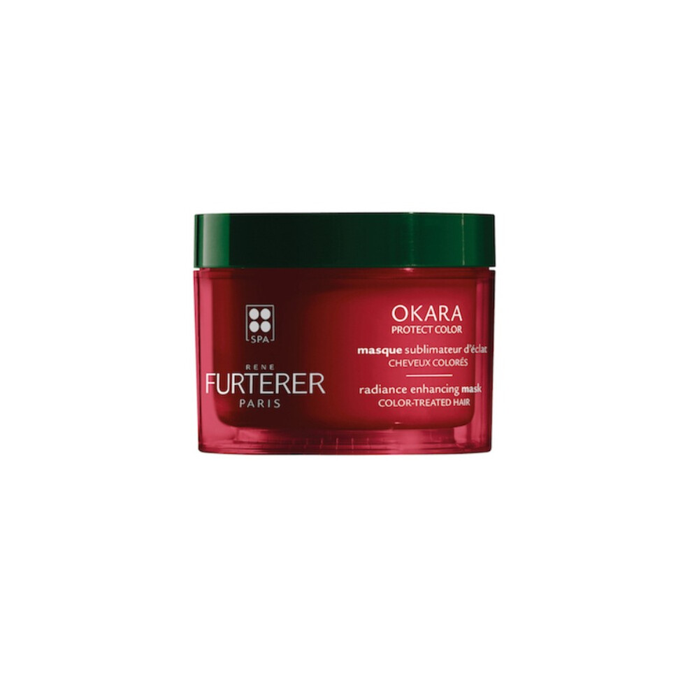 RF Okara Protect Radiance Mask +80 | Rene Furterer Hair Mask, Damaged Hair Repair Mask, Radiance Hair Mask - 200ml