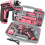 3.6V Pink Electric Screwdriver - Cordless Drill Driver with Tool Set - Complete Tool Box - Martea 1
