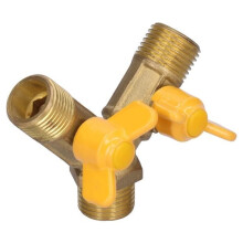 3-way combustible gas ball valve - ZJCHAO - G1/2 - Control switches - Brass