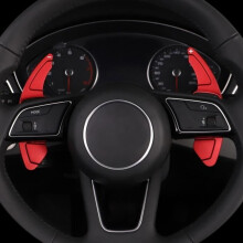 2pcs Steering Wheel Paddle Shifter Wheel for Audi A3 A4L A5 A6 A7 A8 in Aluminum Alloy