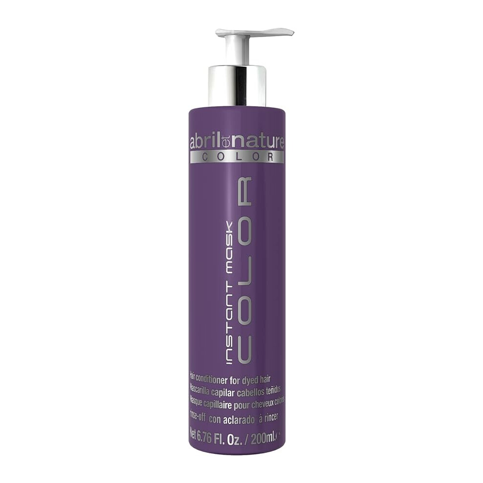 Abril Et Nature Color Instant Mask 200ml | Color Protection Hair Mask Treatment | Keratin Hair Mask | Helps Preserve Dyed Hair Colour