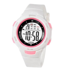 Children's Digital Watch, Outdoor Electronic Watches, White Wristwatch