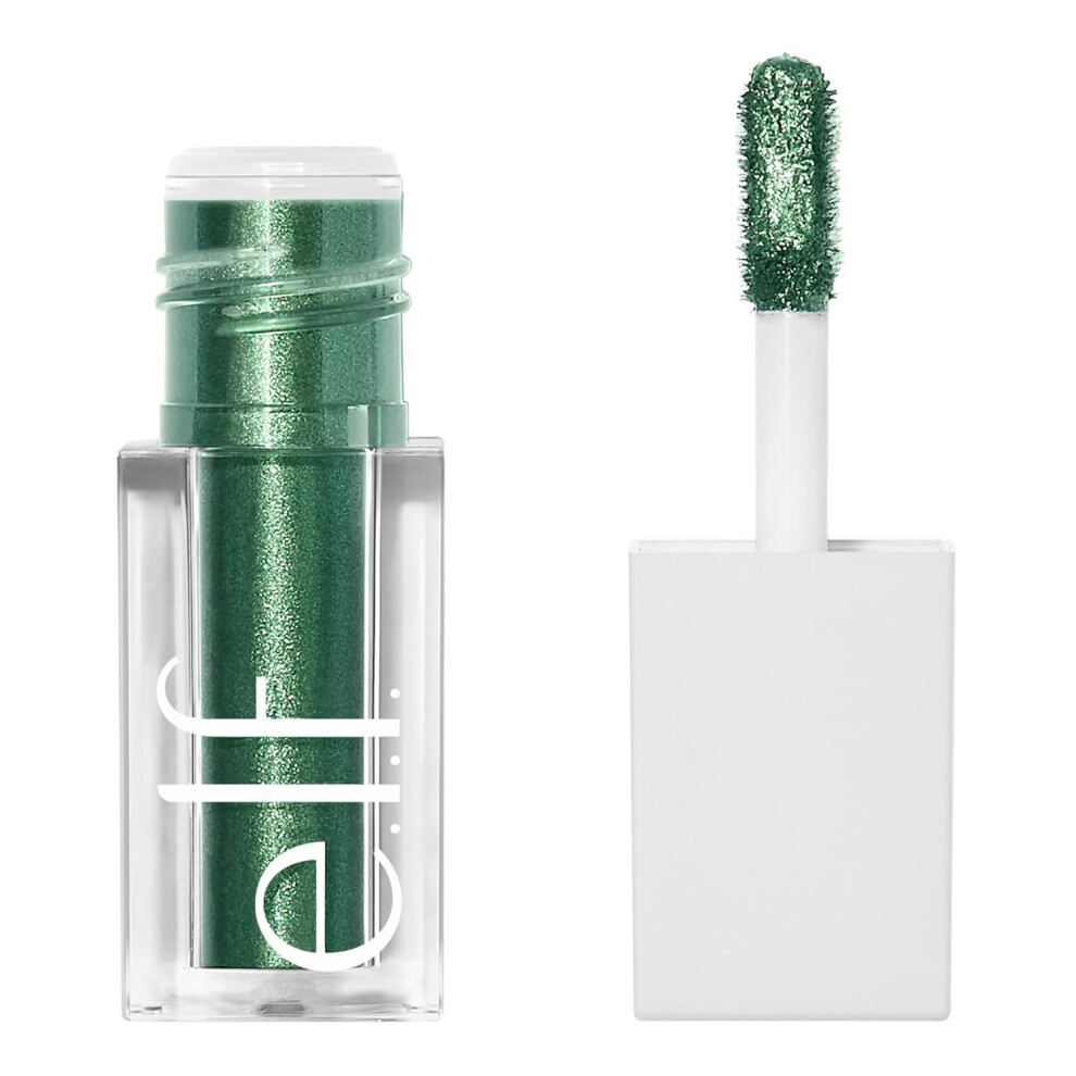 E.l.f. Liquid Metallic Eyeshadow, Quick-Drying, Long-Lasting, Gel-Based Formula For One-Swipe Pigmented Coverage, Vegan & Cruelty-Free, Aurora Not,Specified