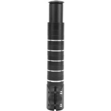 HURRISE LUNJE Bicycle Stem Riser, High Head Bike Handlebar Riser Adapter, Fork Stem Extender, 210mm Alloy
