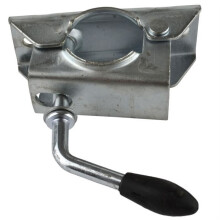 48mm Jockey Wheel or Prop Clamp Pressed Steel TR026