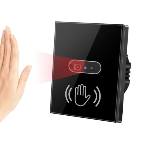Cerhot 230V EU Motion Sensor Switch IR Light Switch No Touch Required Light Switch