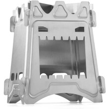 Lightweight and portable wood-burning stove for camping, hiking, camping, picnics