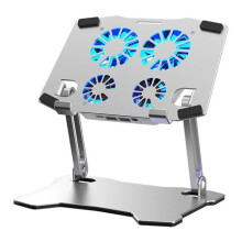 Portable Laptop Stand with Cooling Fan for 10-inch to 17.3-inch Laptops