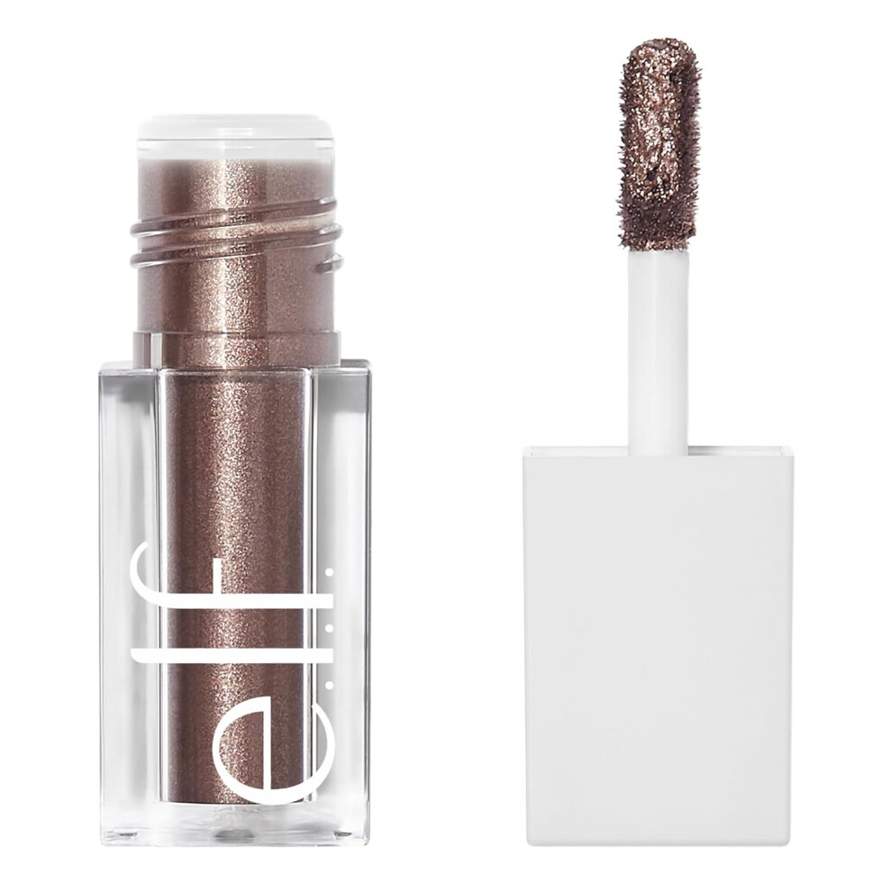 E.l.f. Liquid Metallic Eyeshadow, Quick-Drying, Long-Lasting, Gel-Based Formula For One-Swipe Pigmented Coverage, Vegan & Cruelty-Free, Galaxy Not,Specified