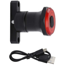 Smart Bike Tail Light LED Light Sensor Rear Brake Light Induction Intelligent Bike Light USB Rechargeable [642]