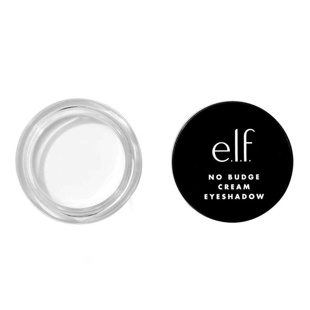 E.l.f. No Budge Cream Eyeshadow, 3-In-1 Eyeshadow, Primer & Liner With Crease-Resistant Color & Stay-Put Power, Vegan & Cruelty-Free, Wispy Cloud Not,Specified