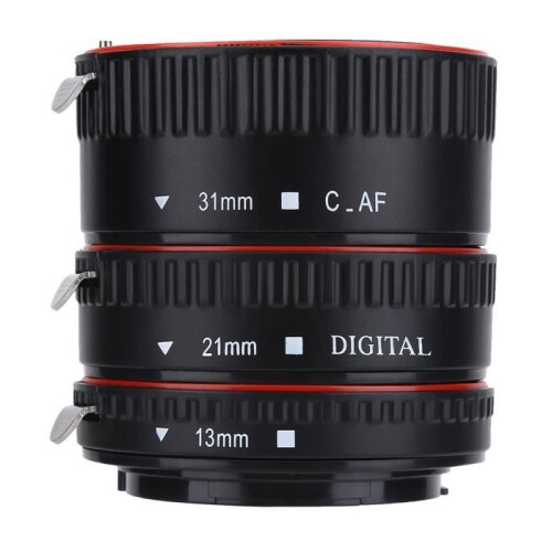 Macro lens adapter, macro lens ring, autofocus macro lens extension ring for Canon, EOS,