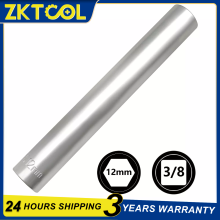 3/8 Drive 12MM Extra Long Drive Spark Plug Deep Square Metric Socket