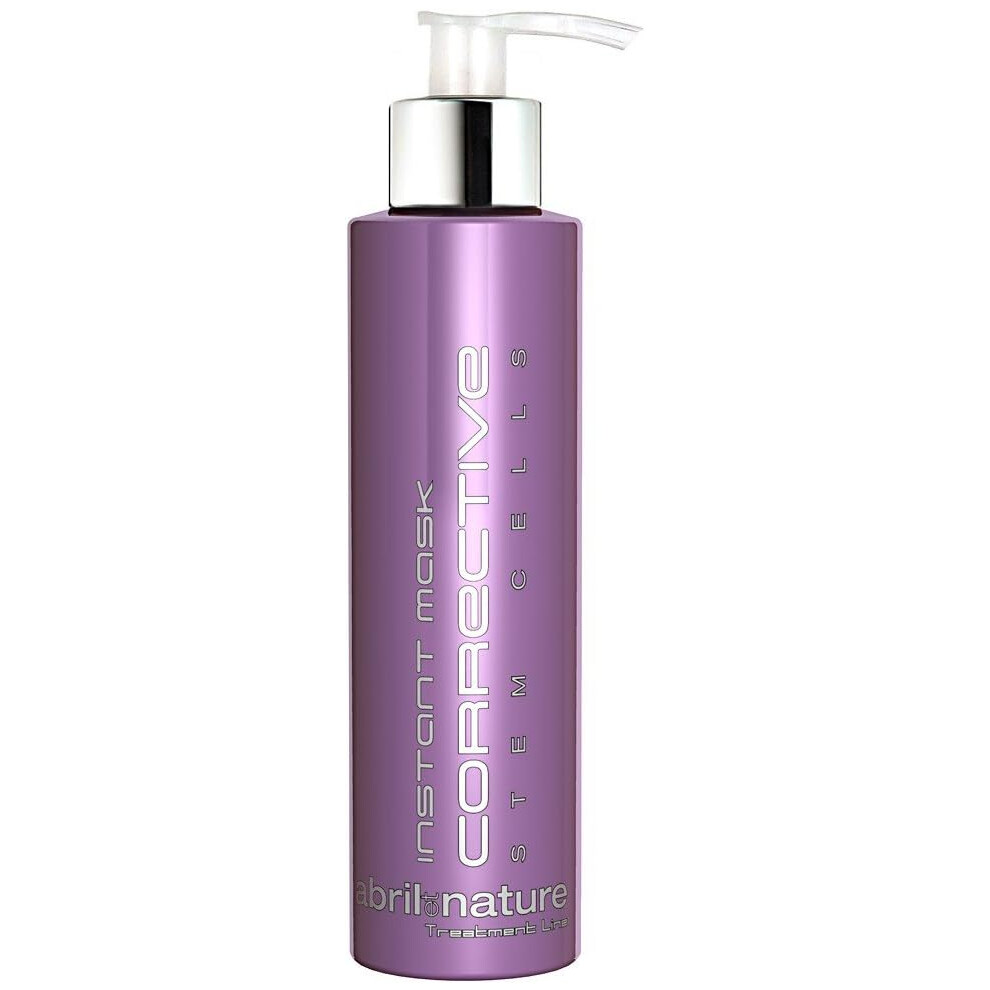 Abril Et Nature Corrective Instant Mask 200ml | Deep Repair Hair Treatment Mask | Frizz Control & Smoothness | Strengthens Hair