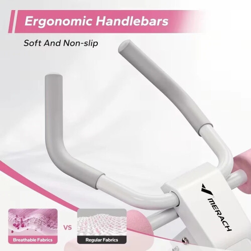 MERACH Ab Trainer Machine Foldable Pink 1