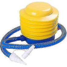Pompe à pied pour objets gonflables, ballon de yoga, matelas pneumatique avec plusieurs embouts pour le camping et les bateaux