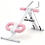 MERACH Ab Trainer Machine Foldable Pink 8