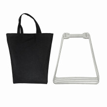 Support pliable pour matériel de camping avec protection contre l'humidité, idéal pour les tentes et les randonnées en plein air.