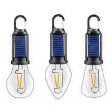 3er-Pack LED-Campinglaternen mit Solar-USB-Aufladung und Hängelampen für Outdoor-Zelte