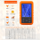 Digital barbecue meat thermometer with 4 probes 2
