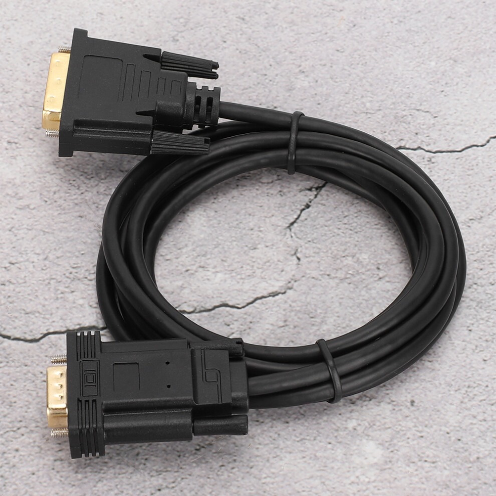 Dvi-D To Vga Male Cable 2M 1080P 7806371598077