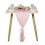 ZOELNIC chiffon wedding table runner light pink 28 x 120 2