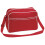 BagBase (One Size, Classic Red/White) Bagbase Retro Adjustable Shoulder Bag (18 Litres) 1