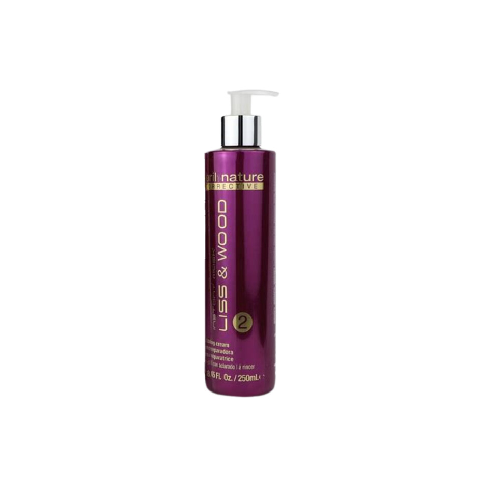Abril Et Nature Liss & Wood Instant Mask 250ml | Smooth Frizz Control Hair Mask | Smooth & Manageable Hair | Deep Hydration Care