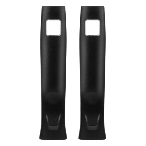 Poignées de poêle en bakélite noire (lot de 2)