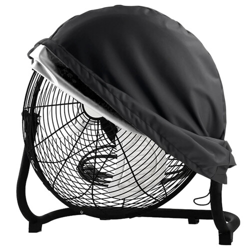 Außenventilator-Abdeckung 61x19x61cm Schwarz 210D Oxford