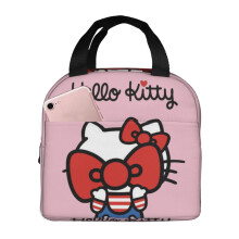 Torba obiadowa Hello Kitty – wodoodporna, izolowana torba termiczna