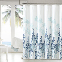Gnobogi Polyester Shower Curtain180x180cm with12