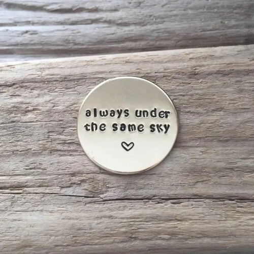Personalized Stainless Steel Pocket Coin Gift