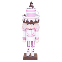 Casse-noisette en bois rose 26 cm