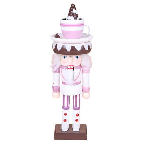 Casse-noisette en bois rose 26 cm