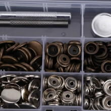 50 sarjaa Paina nepparia Nepparikiinnitys 17 mm
