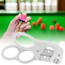 Stainless Steel Pool Cue Tip Replacement Tool