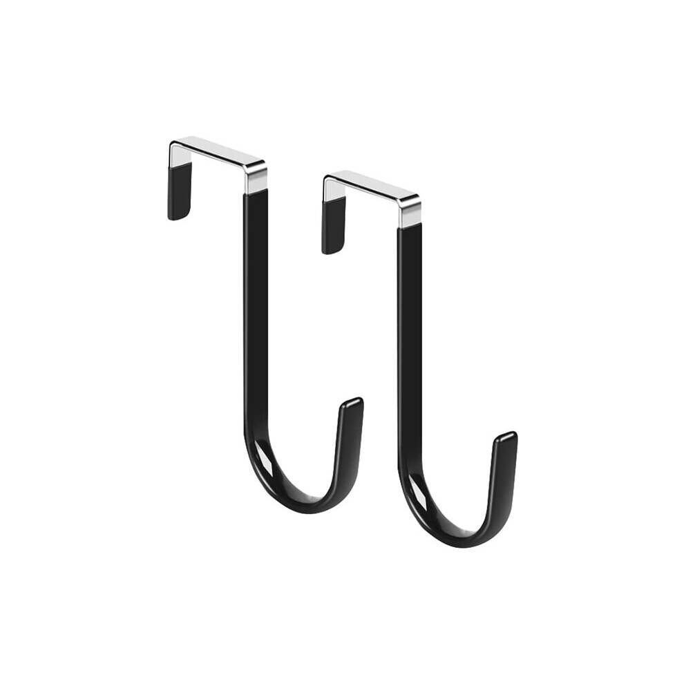 Over-The-Door Hook, 30 Lbs Load Capacity, Coated Steel And Plastic For Doors And Cabinets 6966168061458