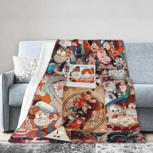 Couverture polaire Gravity Falls 152 x 127 cm