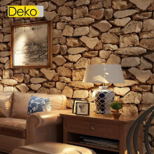 IDEKO-tapetti trompe l'oeil antiikkitiilikuvio 10 metriä* 0,53 metriä