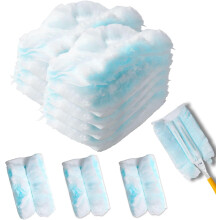 Recharges pour plumeau bleues, paquet de 30, compatibles avec Swiffer