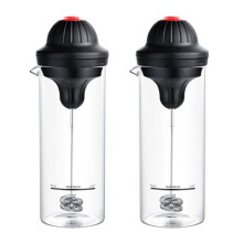 Electric Milk Frother for Coffee and Hot Chocolate 2-pack