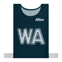 (L, Tidal Teal) Mitre Unisex Adult Training Bib (Pack of 7)