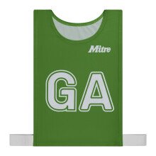 (M, Nephrite Green) Mitre Unisex Adult Training Bib (Pack of 7)